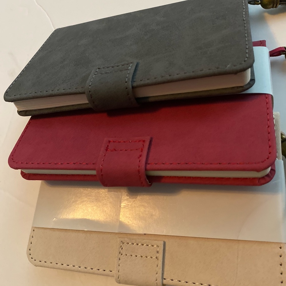 Mini Suede Journal 2 left